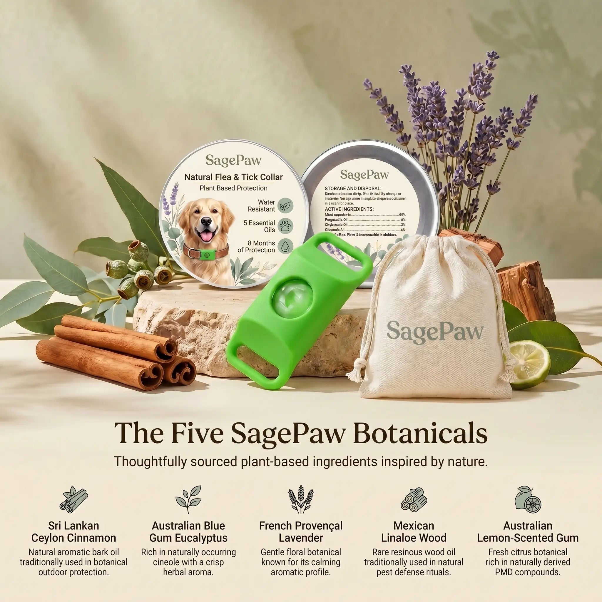 SagePaw™ Botanical Protection Clip