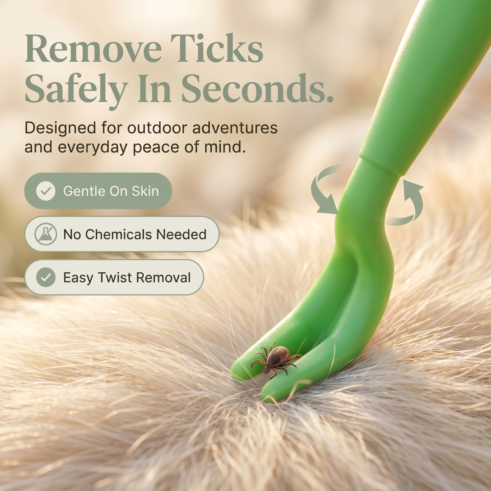 SagePaw™ Tick & Flea Removal Tool Kit