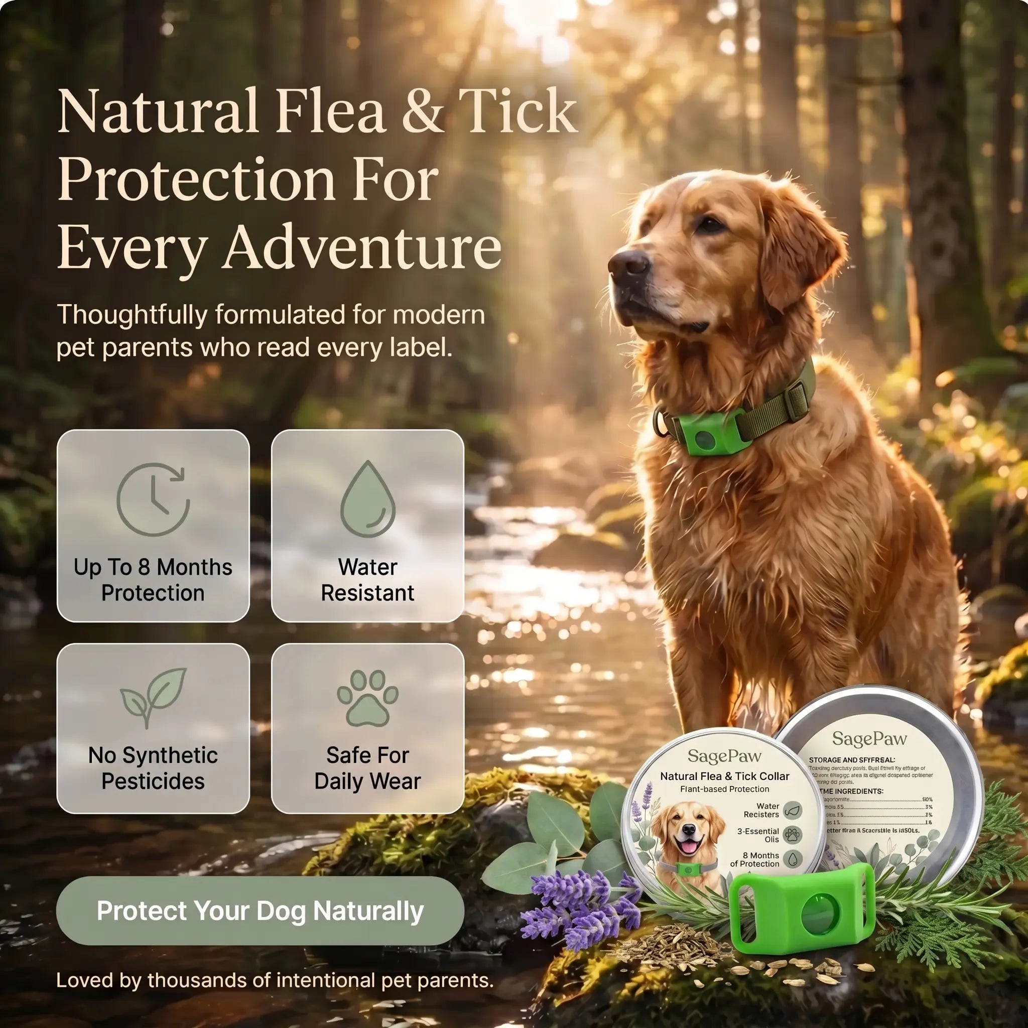 SagePaw™ Botanical Protection Clip